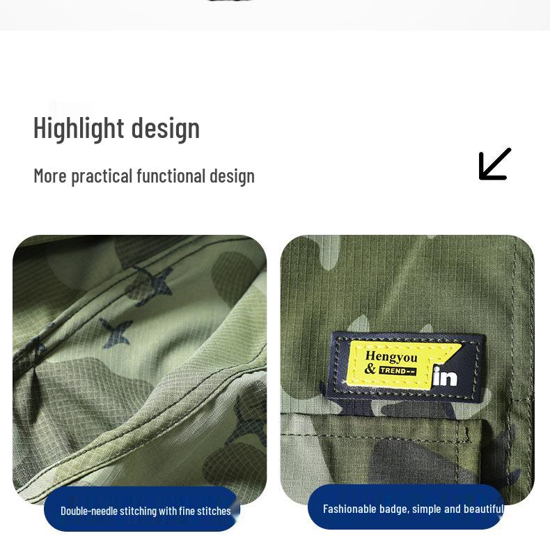 Men's Quick-Dry Summer Workwear Set: Breathable, Sun-Protective Suit for Outdoor Construction and Workshop Tasks