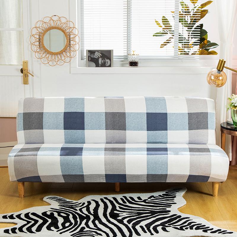 All-Inclusive Folding Sofa Bed Cover Stretch One-Piece Sofa Cover Without Armrest Can Be Used Directly