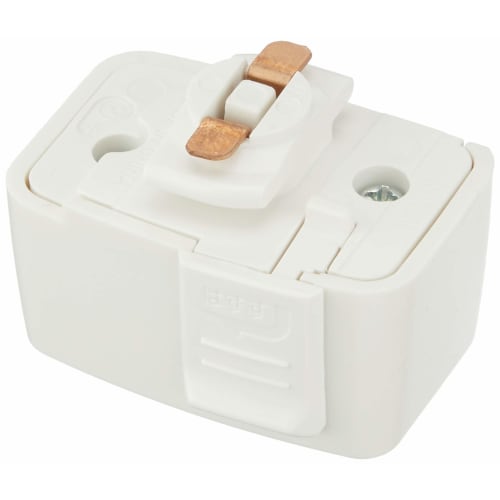 TOSHIBA (Тошиба) Несъемная розетка для осветительного рельса (белый) NDR6012