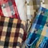 2024 New Autumn And Winter Women'S Scarf Imitation Cashmere Scarf Men'S Mosaic Checkered Warm Shawl