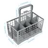 Dishwasher Cutlery Basket Universal Dishwasher Silverware Cutlery Basket Foldable Dishwasher Basket Replacement Rack Accessory