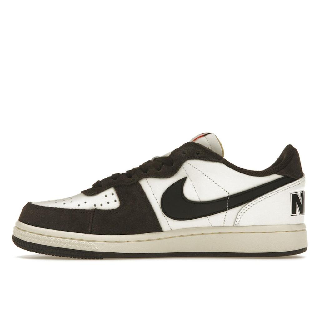 Nike Кроссовки унисекс Terminator Low Velvet Brown Croc Black Sail Coconut-Milk FN7815-200