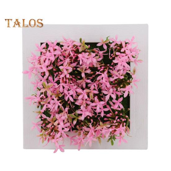 3D Artificial Flower Plant Wall Sticker Frame Living Room Wedding Party Live City Fashion Home Decor