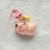 Fashionable Piggy Pendant Keyrings Accessory Cute Animal Bag Decoration for Girl