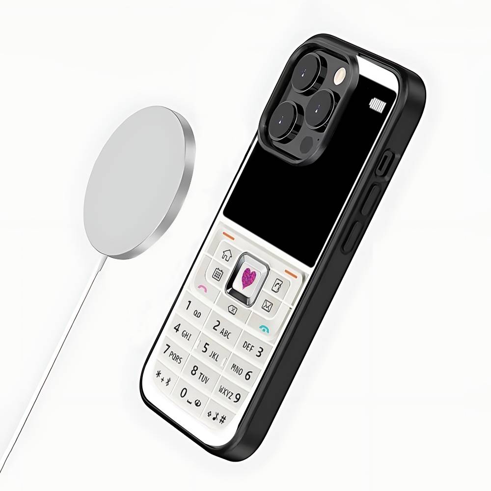 Чехол для телефона Retro For N-Nokia Для iPhone 17,16,15,14,13,12,11,Pro,Max,Plus,Mini,SE4,E Магнитный Magsafe Беспроводная зарядка