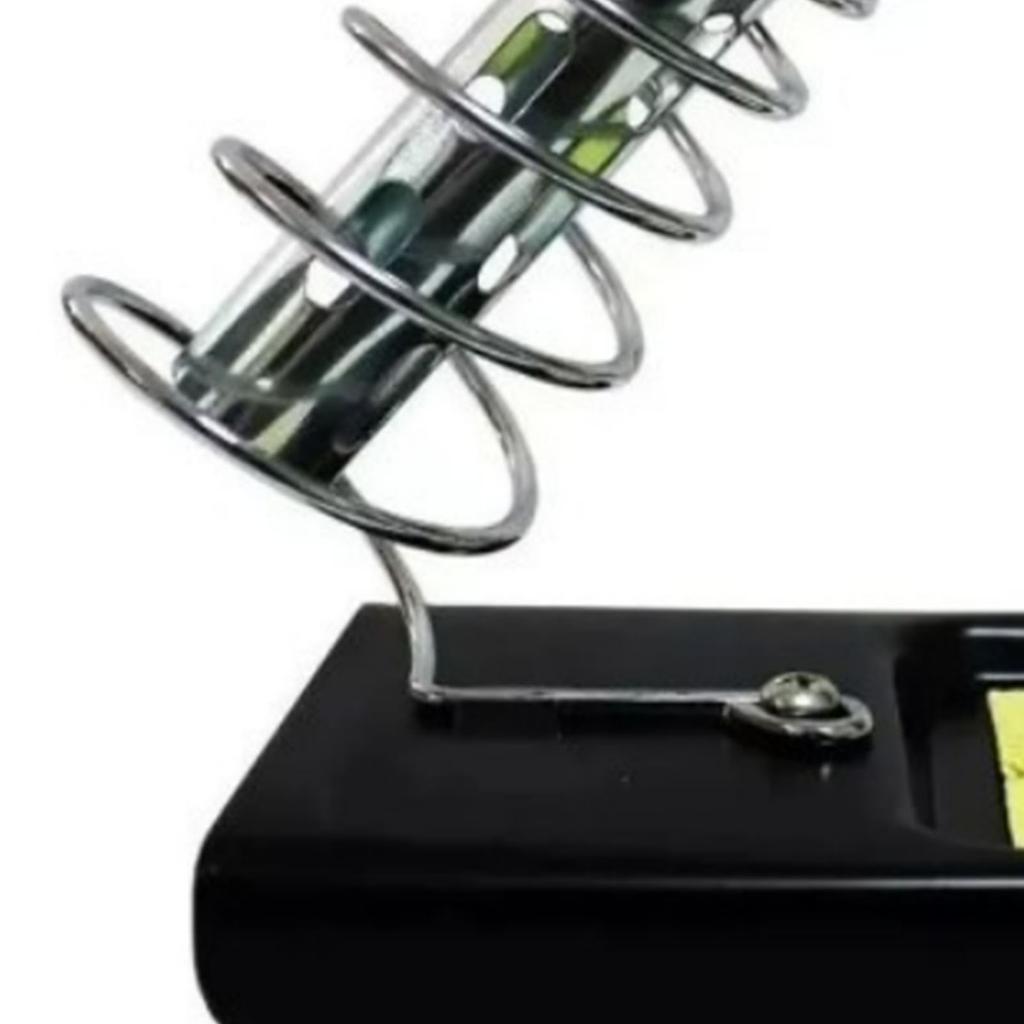 Подставка для паяльника с 2 трубками, со слотом для паяльных жал и губкой для очистки для работы