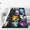Axolotl Kawaii Axolotls Of The World Axolotl Animals Flannel Blanket Vintage Throw Blanket for Home 125*100cm Bedspreads