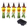 Halloween Light Up Hanging Ghost Decoration Spooky LED Ghost Light for Indoor Front Porch Yard Bedroom Decor