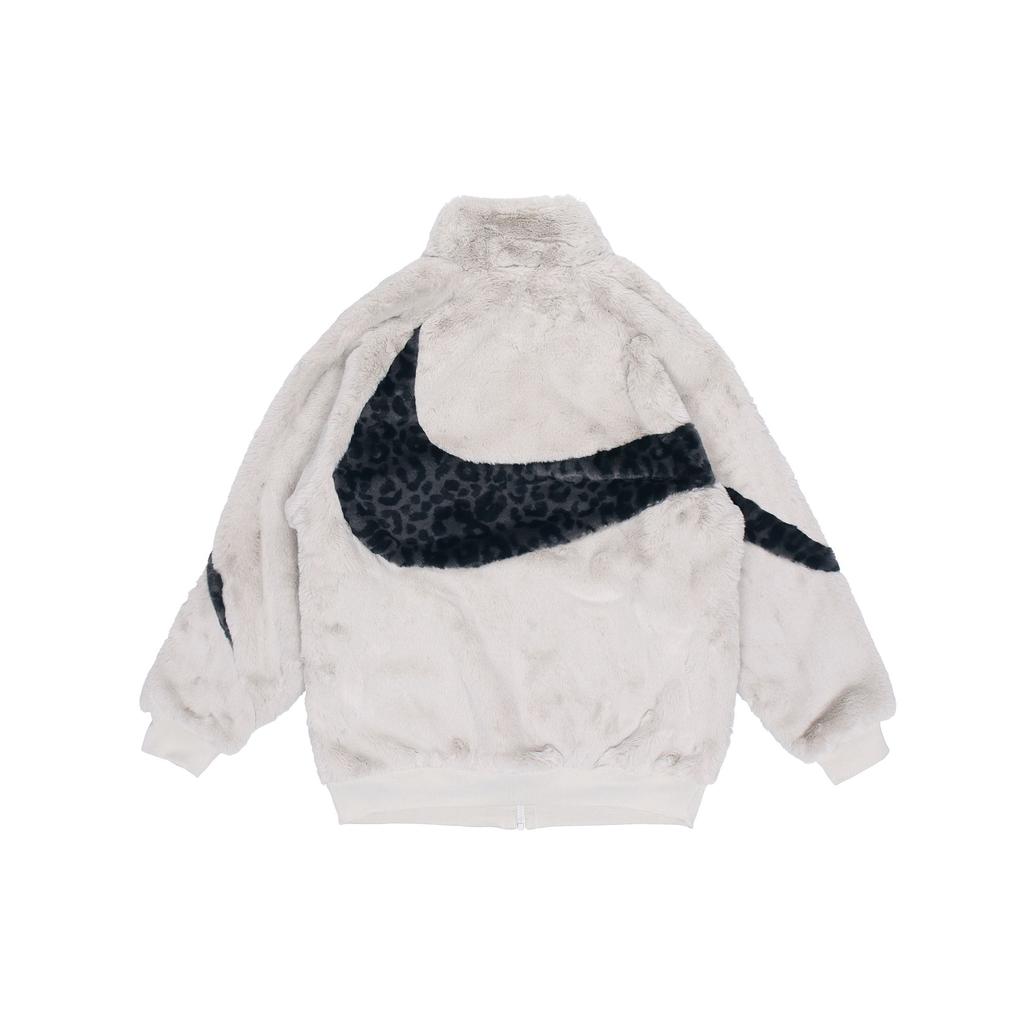 Nike Sportswear Swoosh Color-Block Logo Jacket Men Jackets White DH6685-072