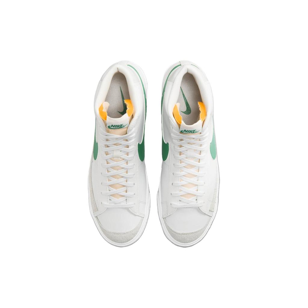 Nike Blazer Mid 77 Vintage White Malachite Мужские кроссовки Summit-White Photon-Dust BQ6806-127