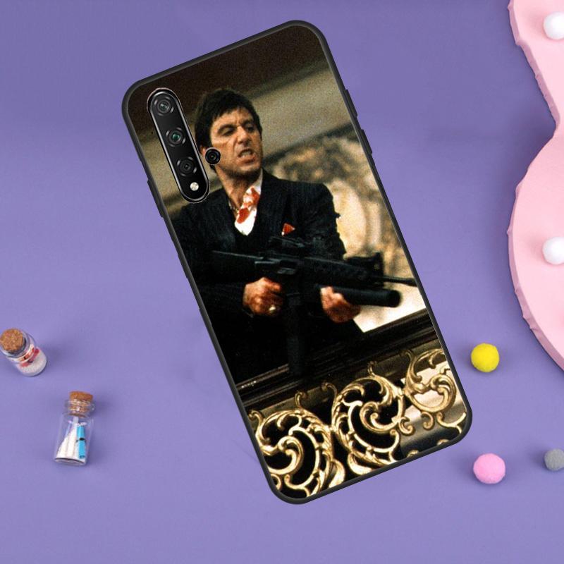 Scarface Al Pacino Tony Montana Case For Huawei Nova 11i 3i 7i 5T 11 9 10 SE Y60 Y61 Y70 Y90 Y91 P20 P40 Lite P30 Pro Cover