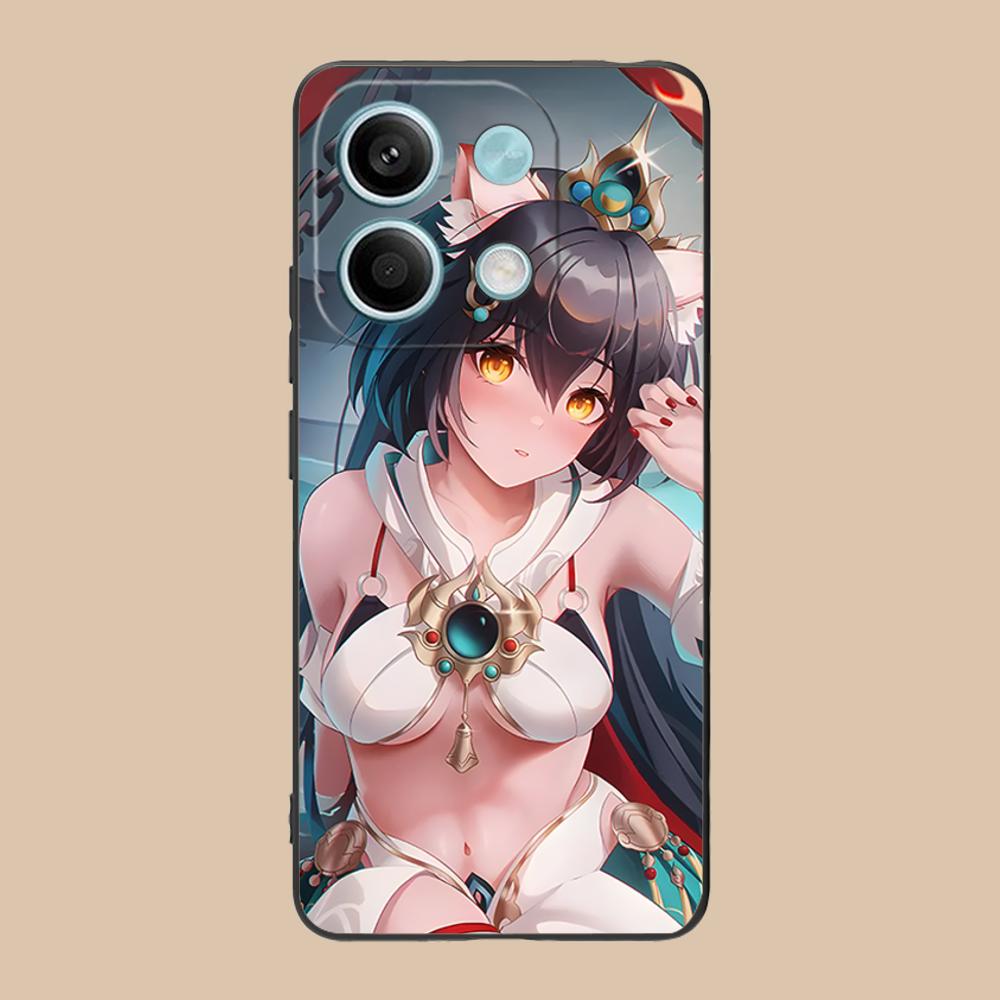HSR Yunli Matte TPU Mobile Phone Case for POCO F8 F7 F6 F5 F4 F3 F2 Pro GT C75 C71 C65 C61 C40 Pro Ultra Colorful Cover