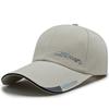 Летняя бейсболка, простая кепка для бега, парусиновая шляпа с увеличенными полями, мужская шляпа для рыбалки с козырьком и большими полями