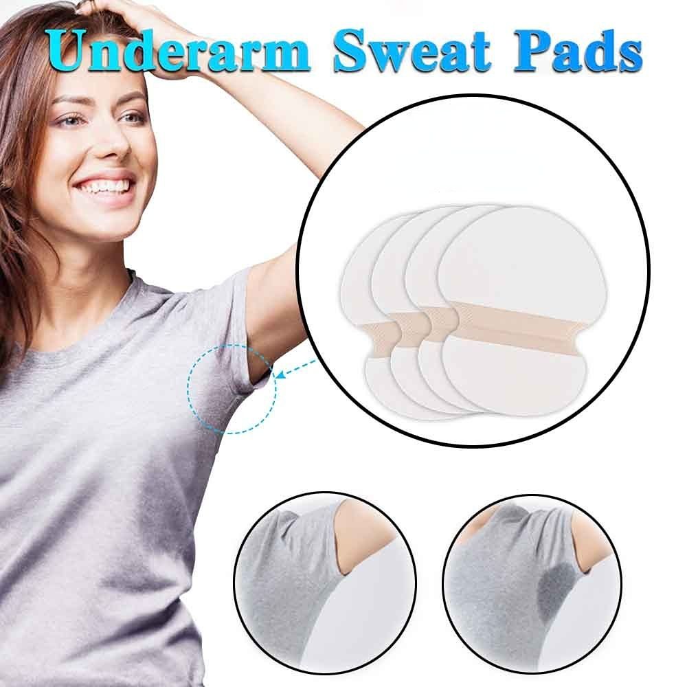 Cotton Pads Absorb Liners Stop Sweat Stickers Underarm Sweat Pads Underarm Gasket Armpit Sweat Pads