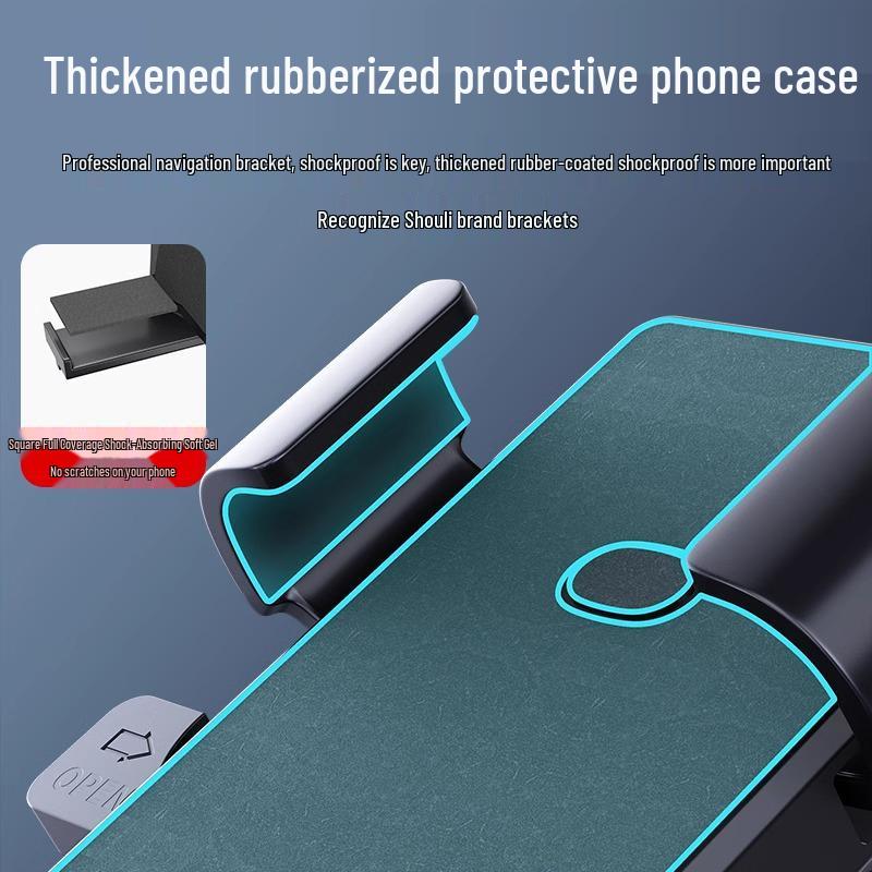 Противоударный и дождестойкий держатель для телефона для велосипеда и мотоцикла с маленьким зонтиком для навигации