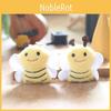 Mini Bee Plush Toy Keychain Pp Cotton Stuffed Animal Girls Accessory Room Decor