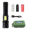 Super XHP120 Powerful Led Flashlight XHP90 High Power Torch Light Rechargeable Tactical Flashlight 18650 Usb Camping Lamp