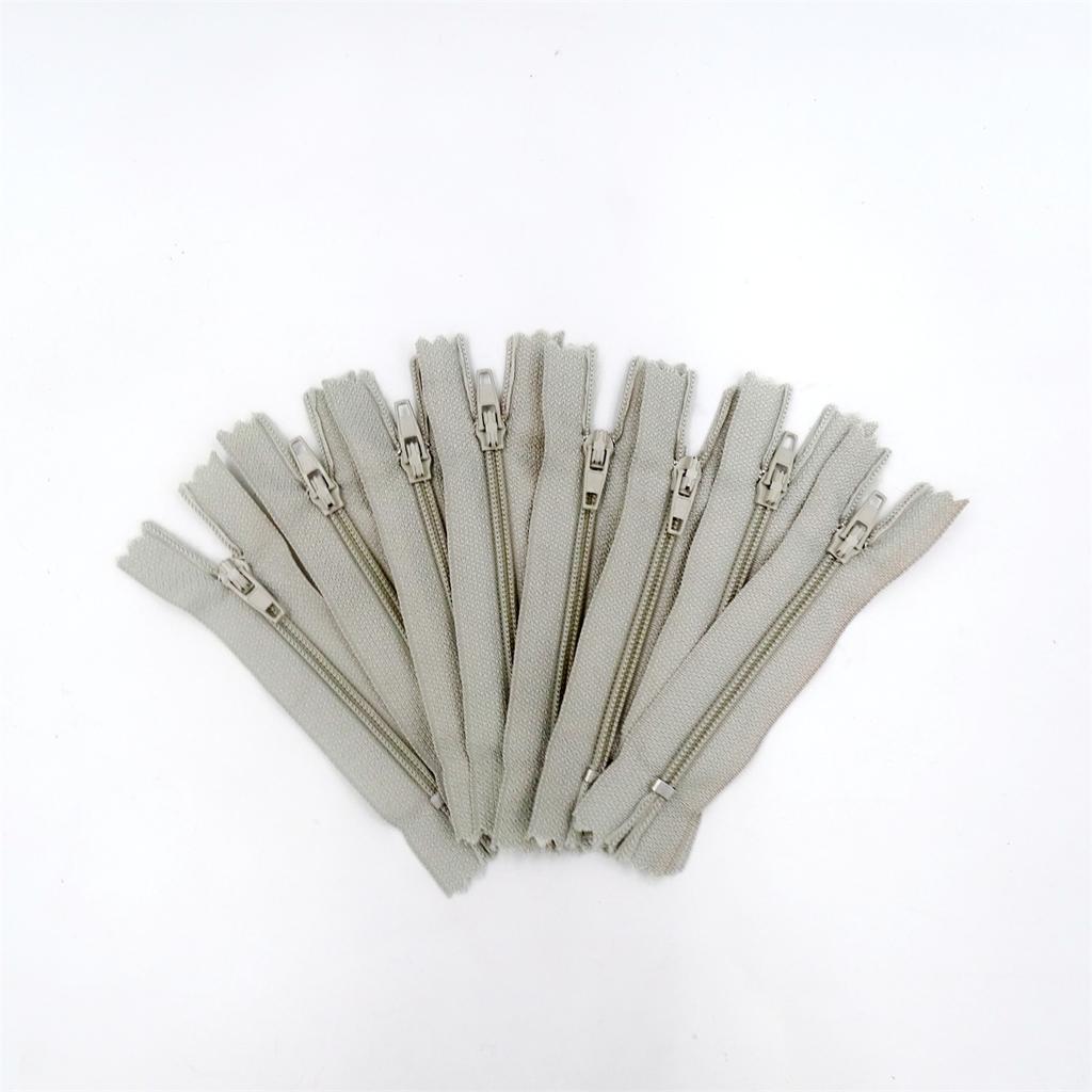 10 шт. 3-24 дюйма (7,5-60 см) Нейлоновые спиральные молнии для индивидуального шитья Нейлоновые молнии оптом 20 цветов