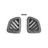 2Pcs ABS Front Upper Air Vent Cover Trim Dashboard Decor Frame For KIA Telluride 2020-2025 Left-Hand Drive Interior Accessories