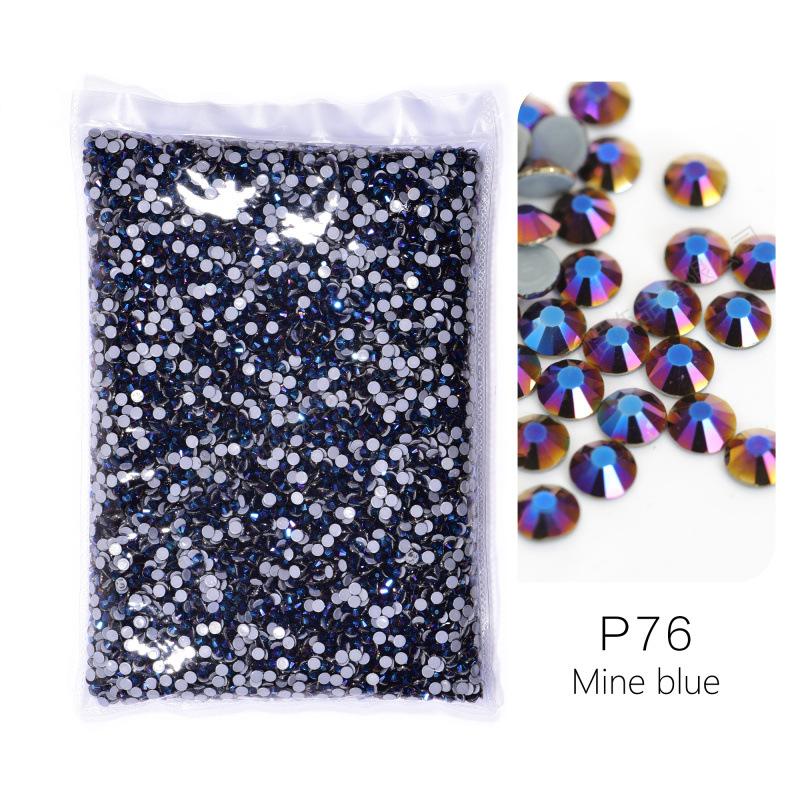 Крупная упаковка Единообразная имитация стекла Австрийский горячий бриллиант, Дно с термоклеем Сделай сам Одежда Обувь и Головные уборы Ювелирные изделия Стразы