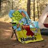 Personalized Custom Name Blanket - The Adventures of Tintin Print Design,Blanket for Sofa,Bed,Travel,Camping - Soft and Warm, Great Gift