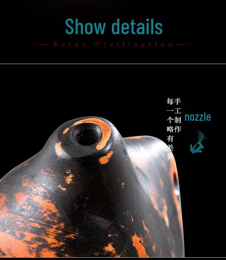 2024 Halloween Skull Death Whistle: Screaming Ocarina Ghost Sound Maker