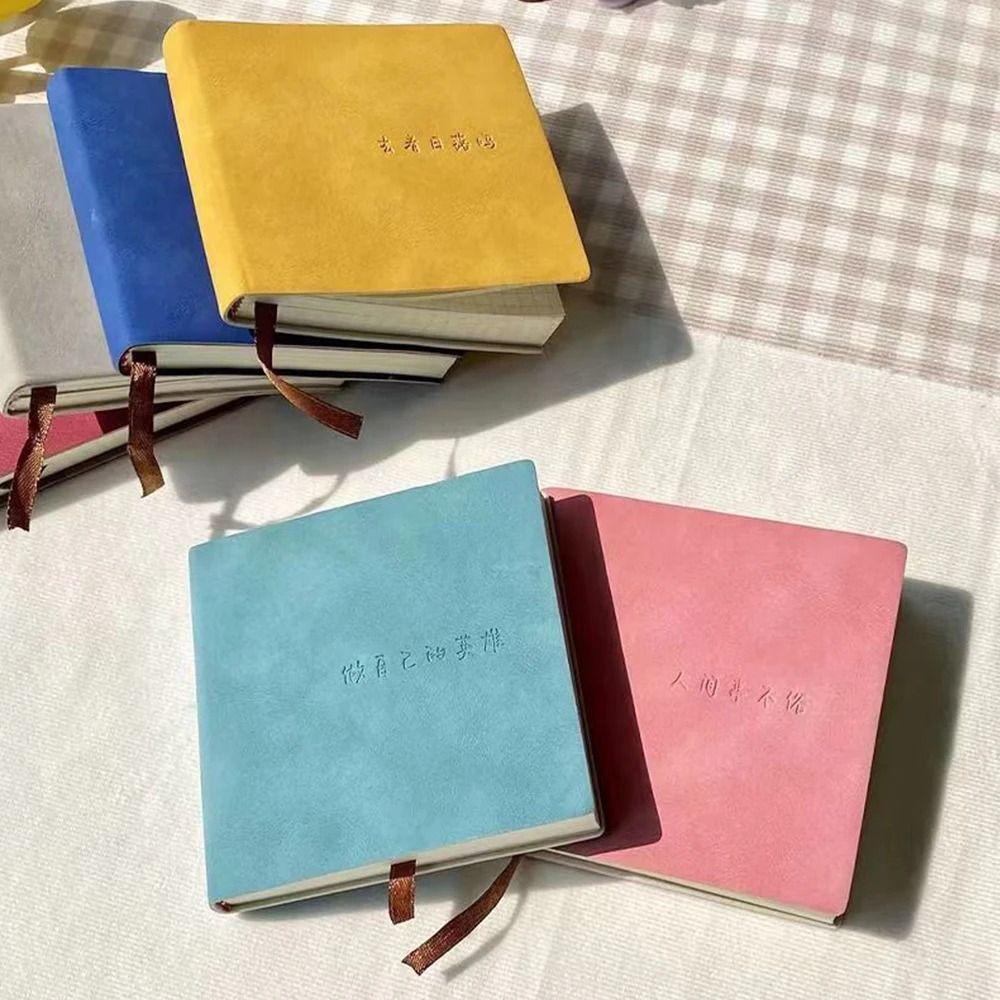 Мини-блокнот для письма с подкладкой/пустой карманный блокнот Новый квадратный блокнот для журнала