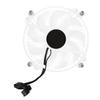 CPU Cooler UltraThin AllAluminum Heat Sink Low Sound White Fan Radiator for Intel 115 Series