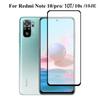 9H полное закаленное стекло для Redmi 10 10 prime для Xiaomi Redmi Note 10 10t 10s 10 pro 4g 5 g 5g note10 защитный защитный стеклянный чехол