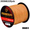 8-part 300 Meter Fishing Line PE Woven Strong Horse Fishing Line, Main Line for Rock Fishing and Sea Fishing