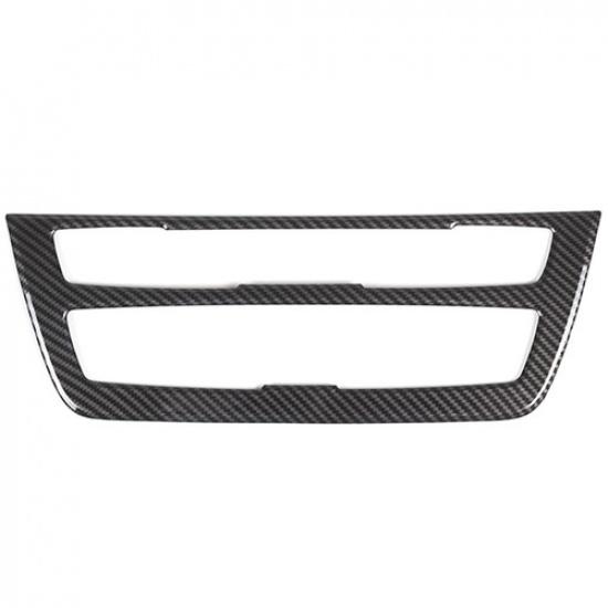 ABS Carbon Fiber Console Air condition Panel Cover Trim for BMW 1 2 Series 17-19