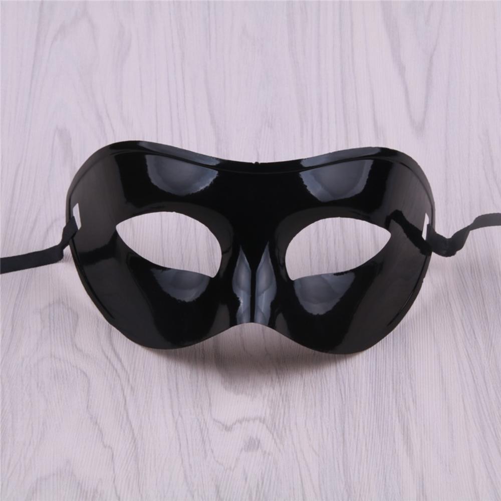 Halloween Pvc White Face Mask Hip-Hop Men'S And Women'S Dance Eyemasks Party Cosplay Costume Wedding Decoration Prop