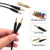 3.5mm Cable For Technics EAH-DJ1200 Beast Pro Mixr Headphone High Fidelity Sound Quality 6.35mm Gold Plated Adapter
