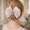 Pearl Hair Clips Princess Hairpins New Hair Ribbon  Children Gifts