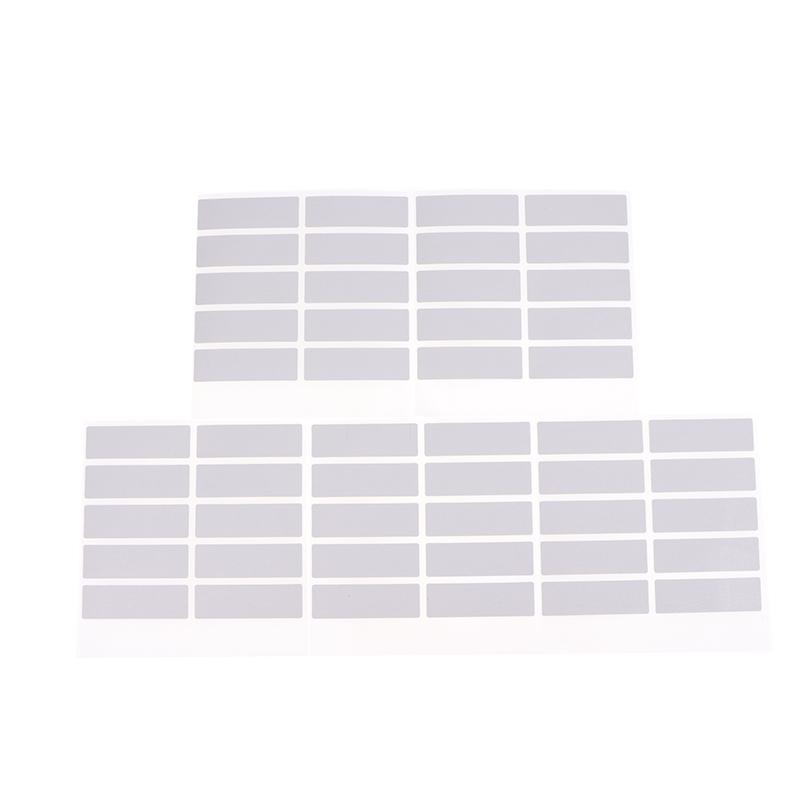 50Pcs 48X15Mm Rectangular Reward Scratch Card Film Coated Stickers Scratch Off Labels Diy Children'S Redemption Vouchers