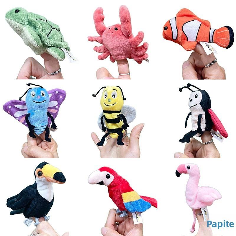 Disney Frozen Ultra Soft Short Plush Bird Finger Puppet For Toddlers And Early Education Special Characters Included