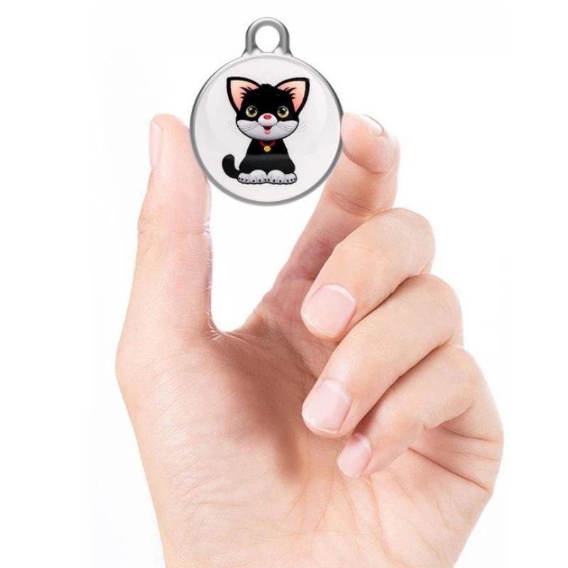 Bluetooth-Compatible Waterproof GPS Tracker for Dogs and Cats - Pet Anti-Lost Real-Time Tracking Smart Wearable Collar Locator