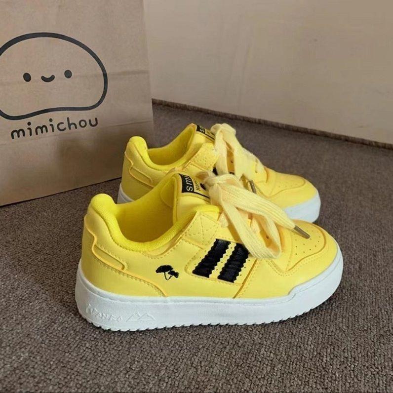 Women's Shoes Autumn New Original Niche Bread Shoes Women's Dopamine Casual Versatile Breathable Student Board Shoes