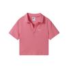 Sportswear Essential Solid Polo T-Shirt Women Tops Pink DV7885-611