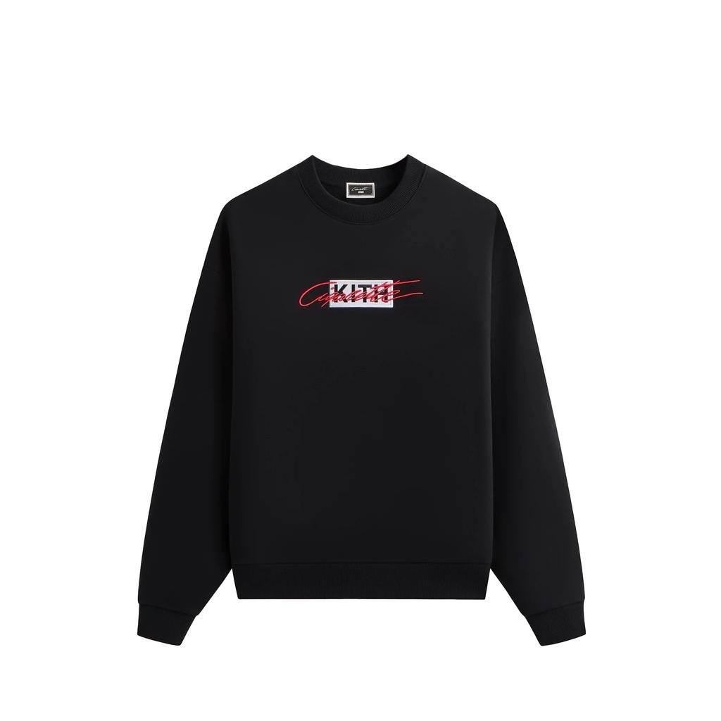 Kith For Cigarette Racing Legend Nelson Crewneck Black Men Tops KHM033332-001