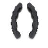 2PCS Universal Car Steering Wheel Cover Carbon Fiber Car Steering Wheel Case Booster Non-Slip Grip Handle