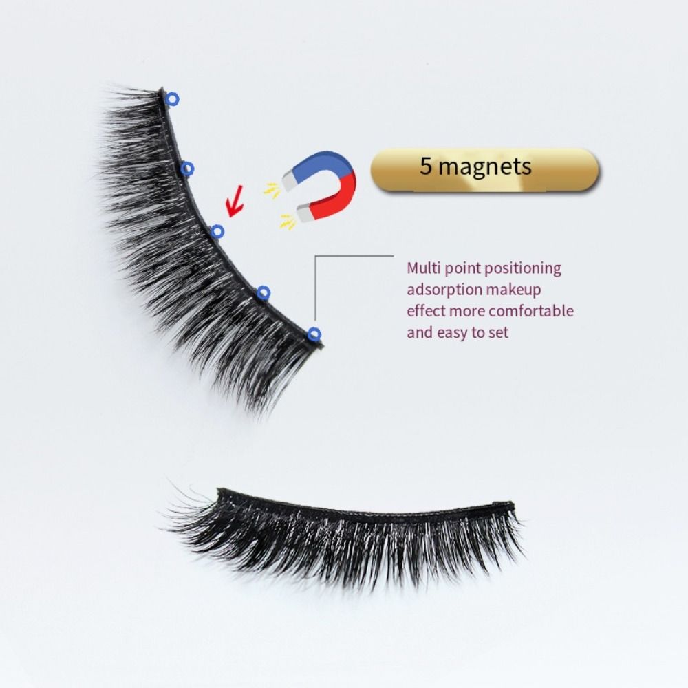 Инструменты Магнитные ресницы и набор подводки для глаз 3D Накладные ресницы Наращивание ресниц Пинцет
