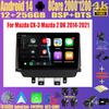 Автомобильное радио Android 14 Auto для Mazda CX-3 CX3 Mazda 2 DK 2014 - 2021 Carplay стерео мультимедийный плеер GPS навигация 2din WIFI+4G