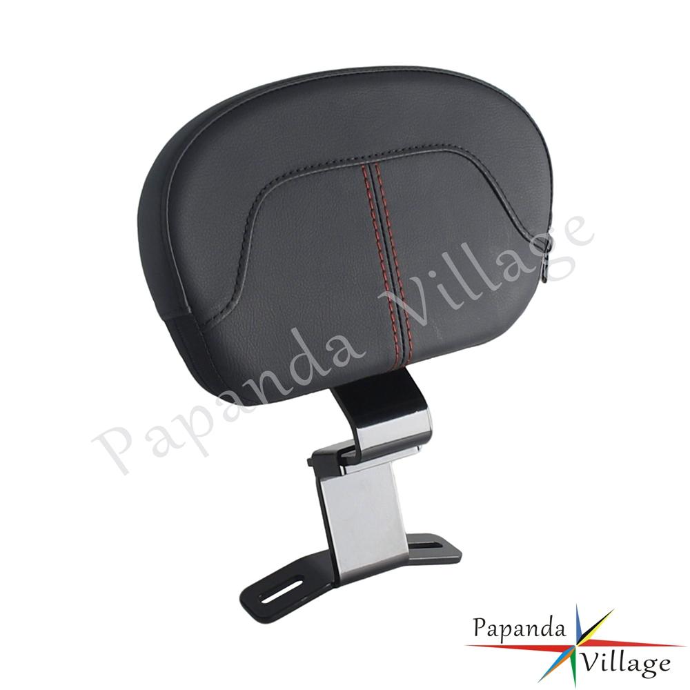 Detachable Stitched Rider Driver Backrest Pad Kit for Harley Touring Road King Street Electra Glide CVO Ultra Classic 2009-2022