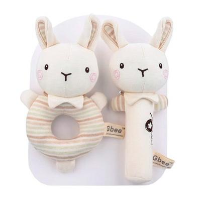 Набор погремушек MK Five Senses Development Animal Friends из 2 корейских детских игрушек одного размера