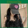 Baseball Brown Chic Cap With Simple Design And Sunshade Function For Women