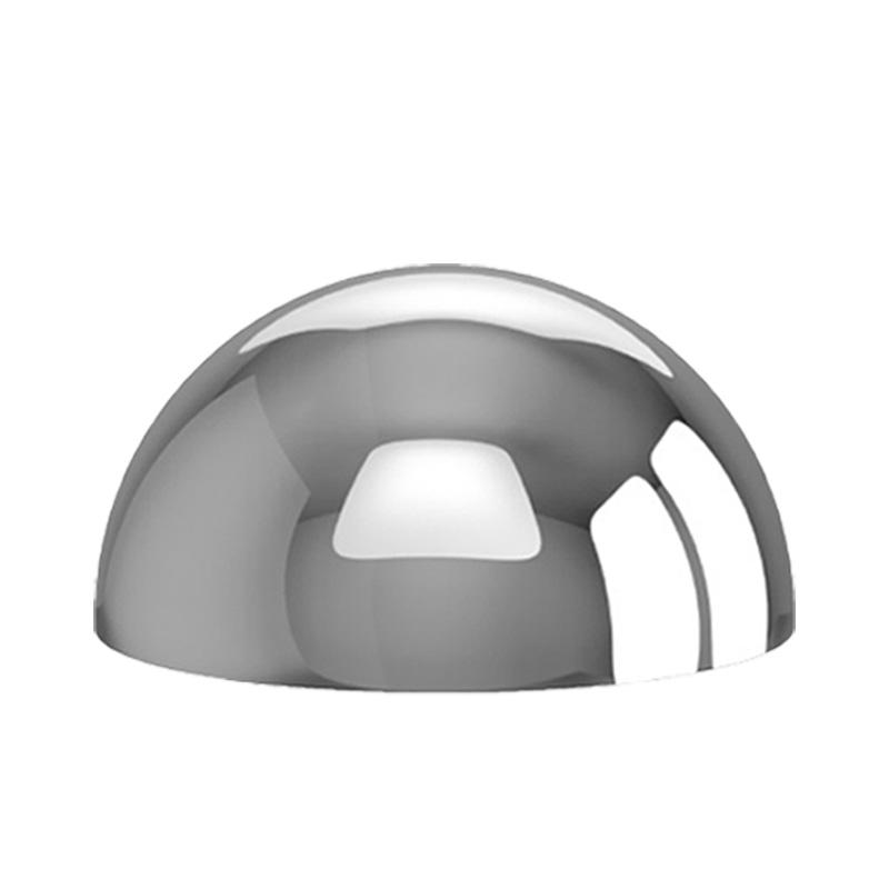 Диаметр 51 мм-200 мм из нержавеющей стали, полое полусферическое полированное зеркало, шаровой подъемник, декоративная полусфера, стальная трубка, крышка