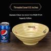 Zhi Shi Fu Xing 9-inch Threaded Melamine Soup Bowls (Set of 2)
