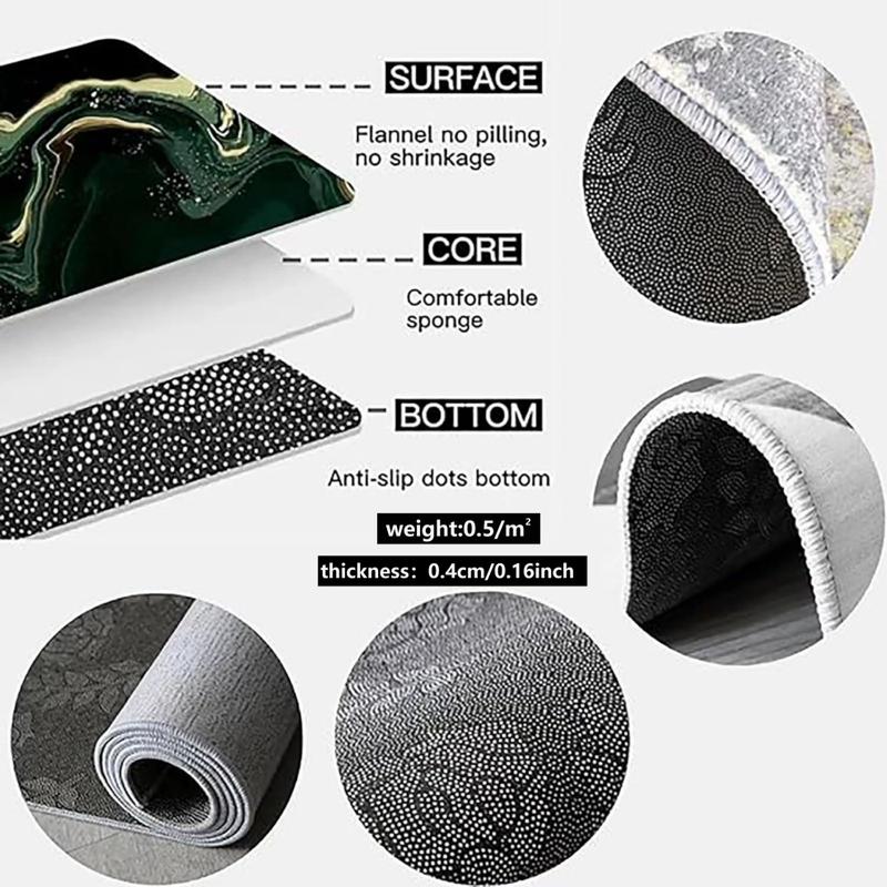 minimalist Halloween doormat, anti slip and absorbent carpet, washable and stain resistant floor mat for home decoration