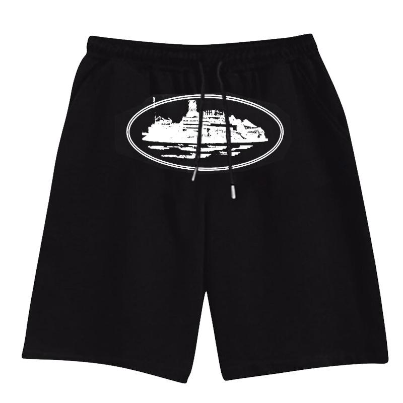 Cross-border T-shirts, pullovers, European and American Alcatraz Island unisex sweatshirts and sweatpants sets, street hip-hop outfits
